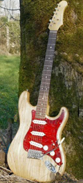 Electric guitar Stratocaster SDTB Dupont