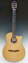 Folk guitar Dupont - Concert guitar Nylon string CFN100