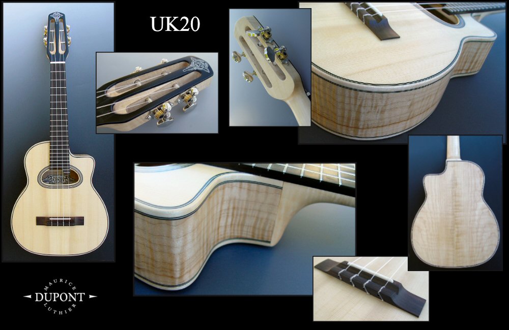 Ukulele Concert Resonator Padouk (Boutique en ligne) - Luthier Mélopée